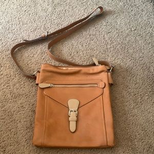 Crossbody faux leather purse